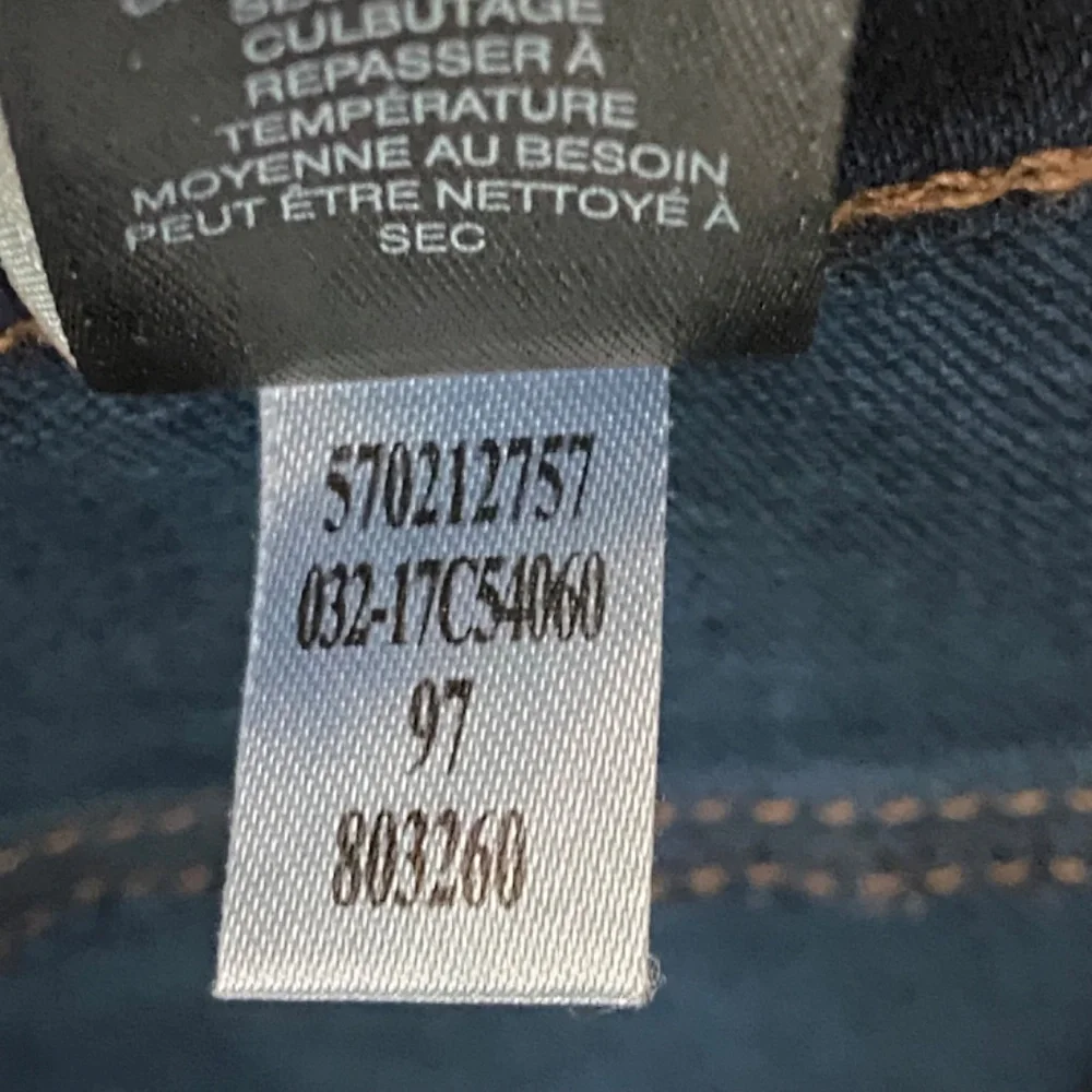 Chico’s the Platinum Blue Jegging Skinny Stretch Jeans Size 1 / US Size 8 R NWOT - Picture 8 of 10